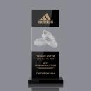 Berry 3D Black Rectangle Crystal Trophy