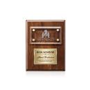 Woodward Plaque - Walnut/Gold