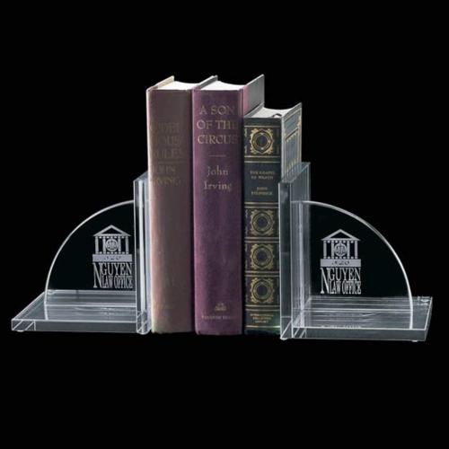 Awards and Plaques - Glass Trophies - Glass Plaques - Morris Bookends