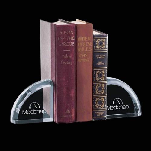 Awards and Plaques - Crystal Trophies - Babcock Bookends