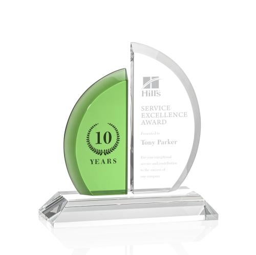 Awards and Plaques - Crystal Trophies - Omalley Unique Crystal Trophy