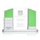 Clear, Green, Silver
