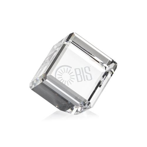 Awards and Plaques - Crystal Trophies - Potter Cube Square / Cube Crystal Trophy