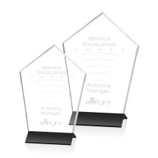 Hollingsworth Black Peaks Crystal Trophy - Crystal Trophies