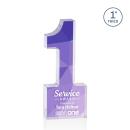 Astoria  Double-Sided Full Color Acrylic Trophy