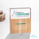 Arbuste Full Color Rectangle Wood Trophy