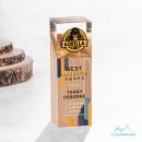 Falaise Full Color Towers Wood Trophy