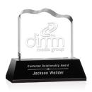 England Liquid&trade; Black Unique Crystal Trophy