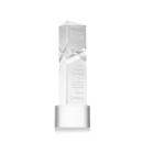 Groves on Round Base Clear Towers Crystal Trophy