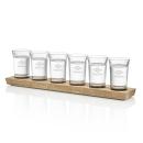 Shot Glasses Set on Miller - Deep Etch