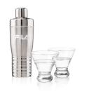 Genoa Shaker & Steele Martini Set