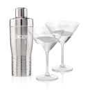 Genoa Shaker & Flynn Martini Set