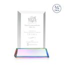 Hinton on Helton Prismatic Rectangle Crystal Trophy