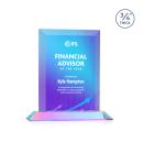 Hinton Full Color Prismatic Rectangle Crystal Trophy