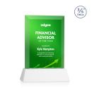 Hinton Full Color on Helton Fagan Rectangle Crystal Trophy