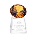 Fortino Amber Crystal Trophy
