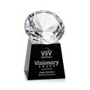 Fortino Black/Diamond Crystal Trophy