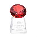 Fortino Ruby Crystal Trophy