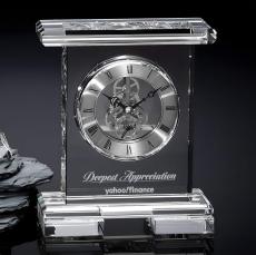 Grover Clock - Silver - Crystal Clocks