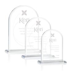 Walters Clear Peaks Crystal Trophy - Crystal Trophies