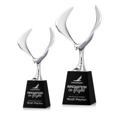 Maverick Eagle on Medium Crystal - Black - Trophies