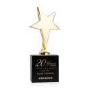 Spicer Gold Star on Woodlawn Base - Black