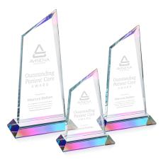 Willard Prismatic Peaks Crystal Trophy - Custom Trophies