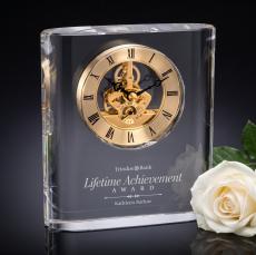 McCarthy Clock - Gold - Crystal Clocks