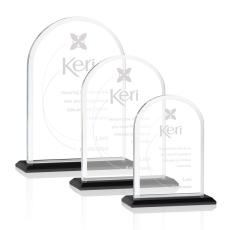 Walters Black Peaks Crystal Trophy - Crystal Trophies