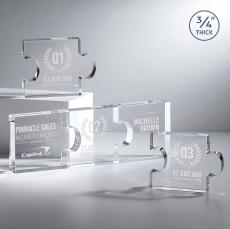 Gallardo Starfire Unique Crystal Trophy - Employee Awards