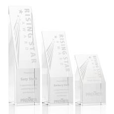 Schwartz Rectangle Crystal Trophy - Crystal Trophies