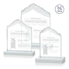 Lowery Fagan Peaks Crystal Trophy - Crystal Trophies