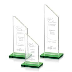 Mathews Green Peaks Crystal Trophy - Crystal Trophies