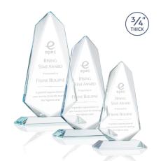 McMullen Clear Unique Crystal Trophy - Crystal Trophies