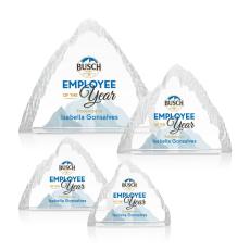 Kowalski Full Color Pyramid Crystal Trophy - Custom Trophies