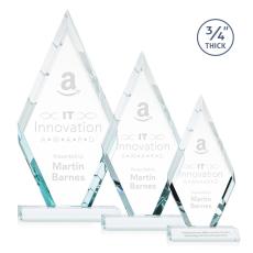 Richmond Clear Crystal Trophy - Crystal Trophies