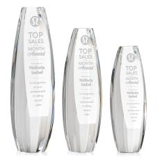 Hoover Towers Crystal Trophy - Crystal Trophies