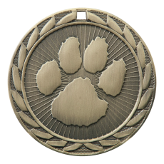 Laurel Paw Print Medal - Medals
