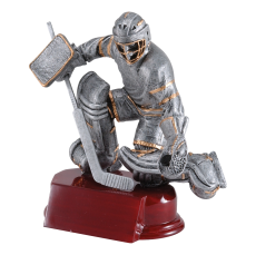 Hockey Goalie Resin Figure Trophy - Trophies