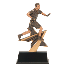Flag Football Star Resin Trophy - Trophies