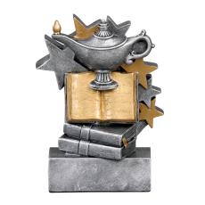 Silver Knowledge Star Resin Trophy - Trophies