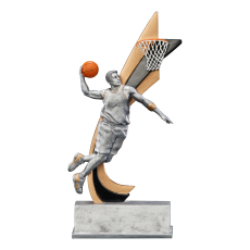 Action Basketball Male Resin Trophy - Trophies