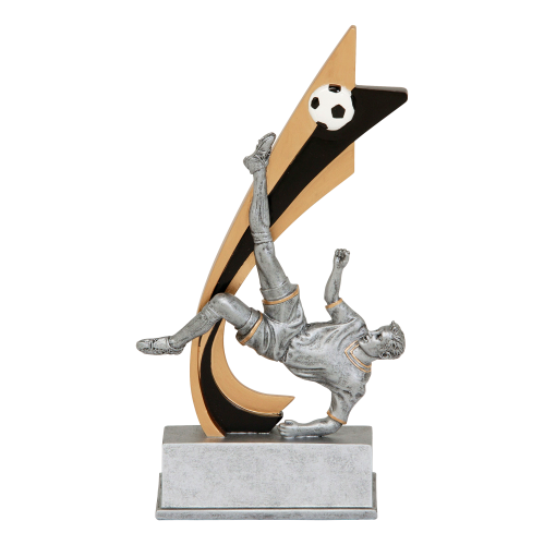 Action Soccer Male Resin Trophy Trophies - Action Soccer Male Resin Trophy