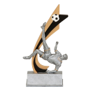 Action Soccer Male Resin Trophy