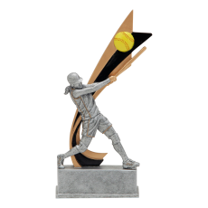 Action Softball Resin Trophy - Trophies