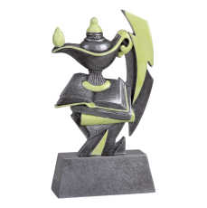 Employee Gifts - Knowledge Glow in the Dark Resin Trophy