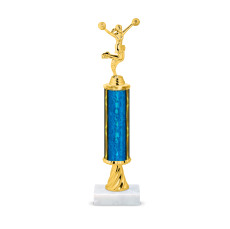 Cheerleader Elevated Trophy - Cheer Trophies