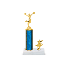 Cheerleader Deluxe Trophy - Cheer Trophies