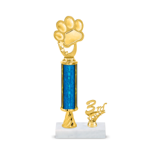 Pet Cometition Premium 3rd Place Trophy - 2nd Place Trophies
